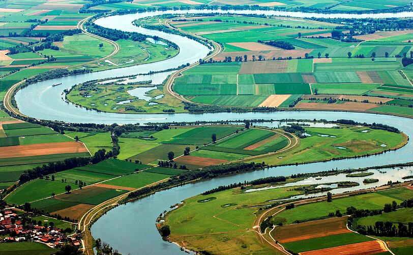 2015 sollen in Bayern 39 Prozent der Flüsse (hier die Donau) sauber sein.