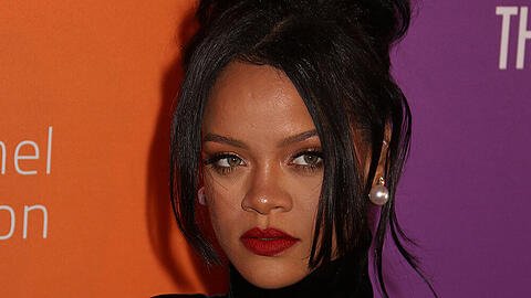 Rihanna während eines Events in New York