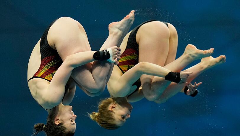 Elena Wassen und Christina Wassen haben bei der EM zusammen Gold gewonnen.
