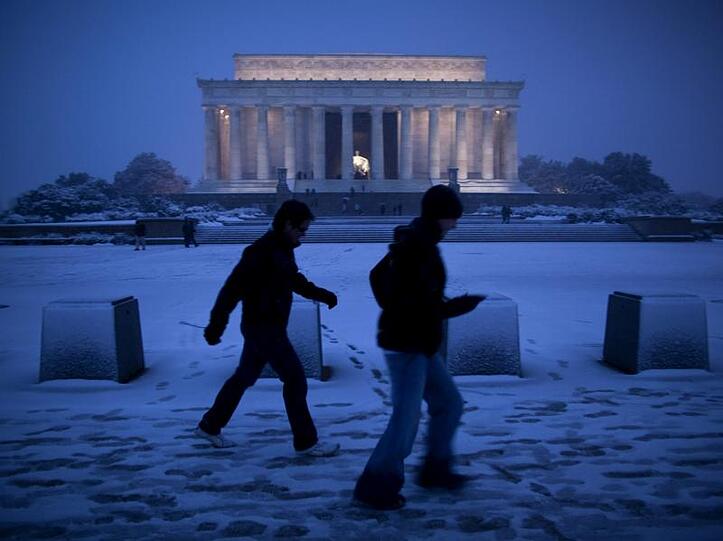 Schnee in Washington