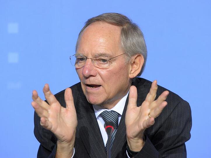 Bundesfinanzminister Wolfgang Schäuble