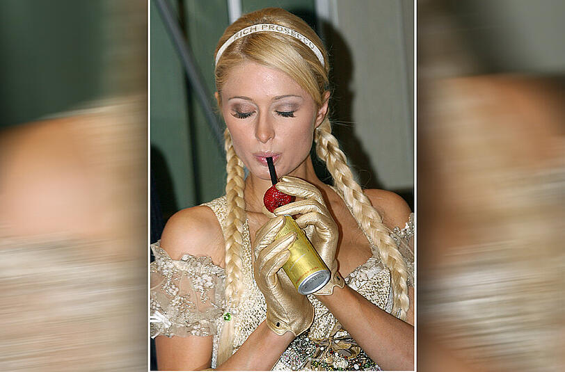 Zehn Jahre ist es her, dass Paris Hilton auf der Wiesn warb.