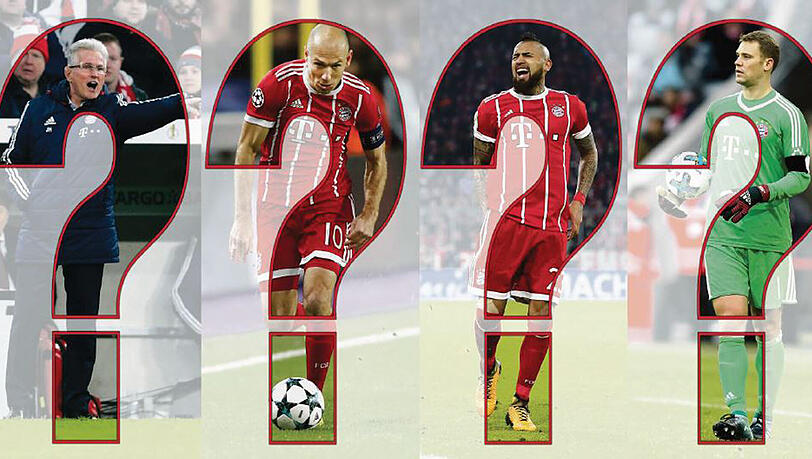 Die Bundesliga startet in die Rückrunde - und beim FC Bayern sind einige Fragen zu klären. Die Bundesliga startet in die Rückrunde - und beim FC Bayern sind einige Fragen zu klären.