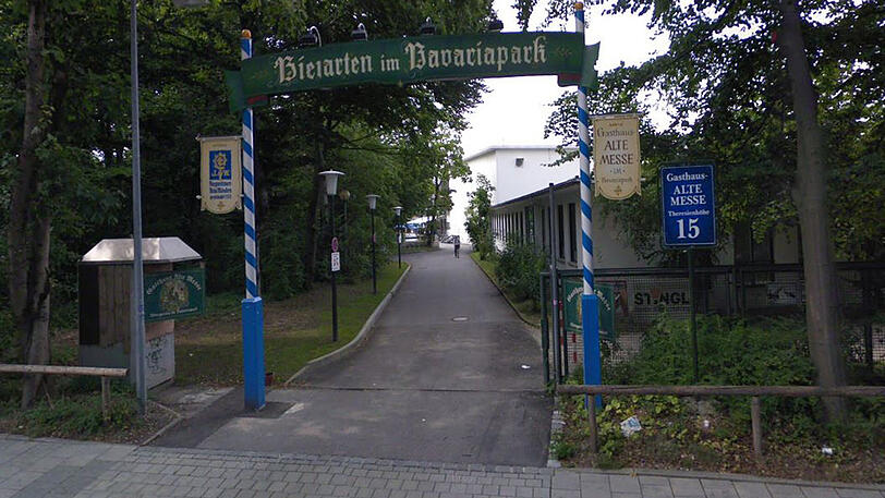 Die Einbrecher stiegen ins Wirtshaus am Bavariapark ein. Die Tür zum Kühlhaus war nicht abgesperrt.