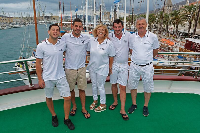 Auf die Crew kommt es an: Kreuzfahrten von I.D. Riva Tours setzen auf kleine Gruppen und persönlichen Kontakt.