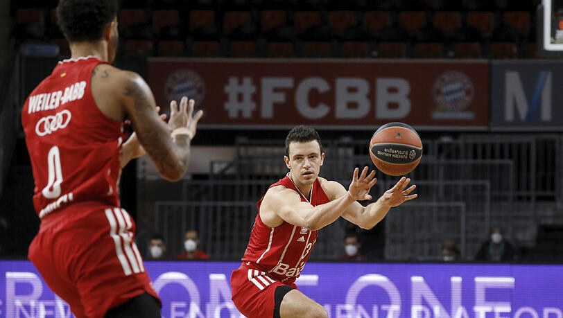 Das Guard-Trio des FCBB (v.l.): Nick Weiler-Babb und  Zan Mark Sisko.