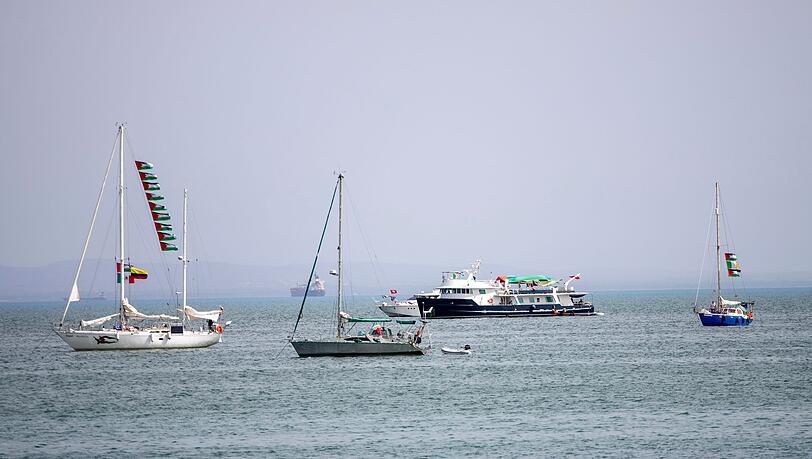Die israelische Kriegsmarine schickt sich nach Aktivistenberichten an, die Gaza-Flottille vor dem Erreichen ihres Ziels zu stoppen. (Archivbild)