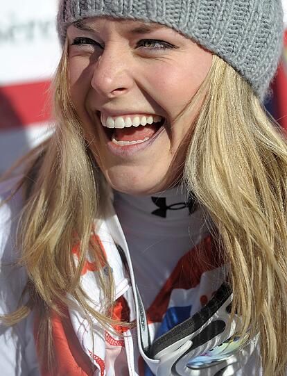 Die Alpin-Skiläuferin Lindsay Vonn ist die erfolgreichste amerikanische Skiläuferin. Zudem macht sie in jedem Outfit eine super Figur.