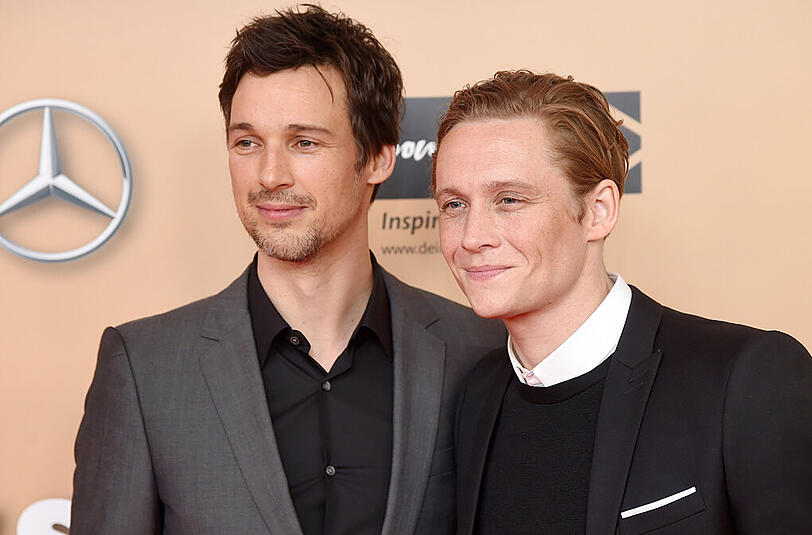 Florian David Fitz (l) und Matthias Schweighöfer.