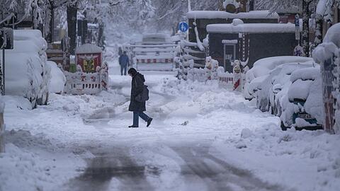2. Dezember 2023: München als Winterwunderland.