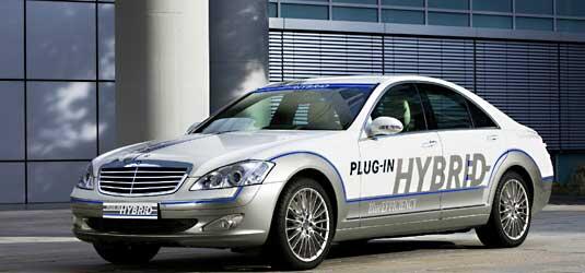 Der Mercedes Vision S 500 Plug-in Hybrid