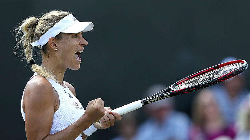 Die deutsche Tennisspielerin Angelique Kerber steht im Achtelfinale des Turniers in Toronto. (Archivbild)