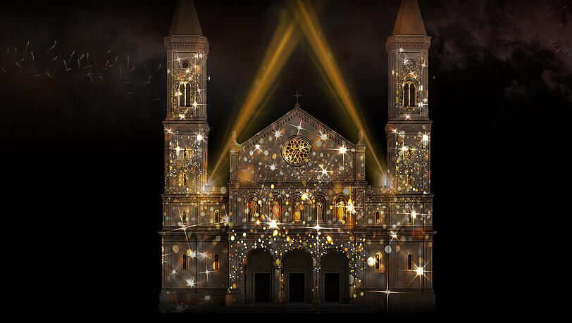 Lichtshow statt Feuerwerk: Das ist an der Silvestermeile auf der Ludwigstraße geplant. Lichtshow statt Feuerwerk: Das ist an der Silvestermeile auf der Ludwigstraße geplant.