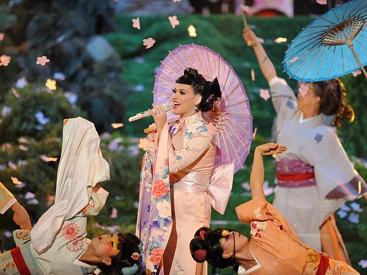 Sorgte mit ihrem Auftritt bei den American Music Awards für jede Menge Zündstoff: Katy Perry