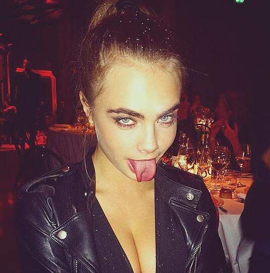 Cara Delevingne.