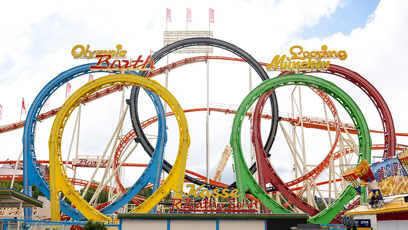 Beim Aufbau der legendären "Olympia Looping"-Achterbahn wurde ein Arbeiter tödlich verletzt.