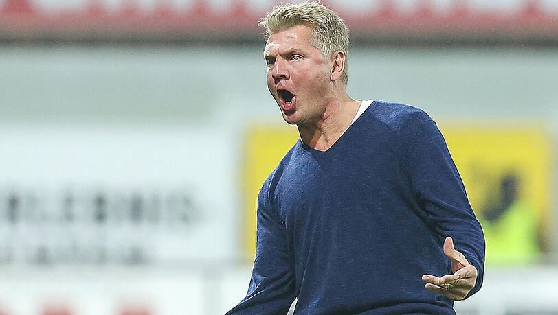 Paderborns neuer Trainer Stefan Effenberg. Paderborns neuer Trainer Stefan Effenberg.