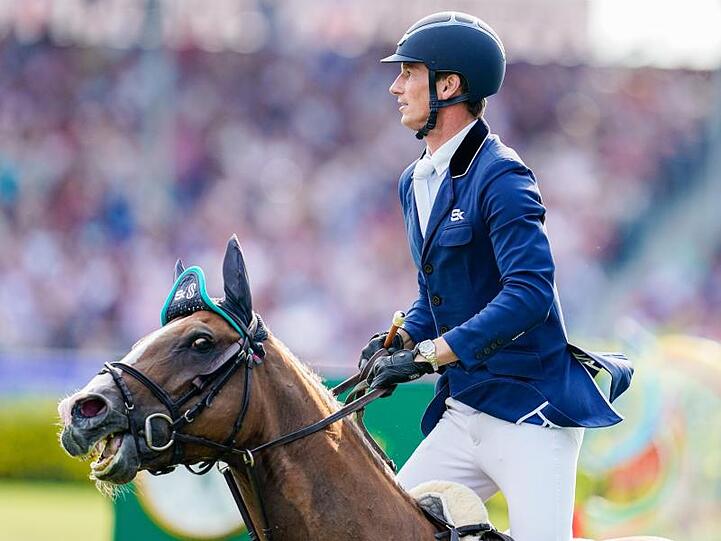 Zwischen Deutschland und Belgien hin- und hergerissen: Springreiter Daniel Deußer.