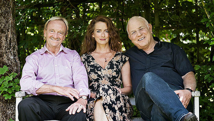 Frederic Hollay, Julia von Miller und Anatol Regnier (v.l.). Frederic Hollay, Julia von Miller und Anatol Regnier (v.l.).