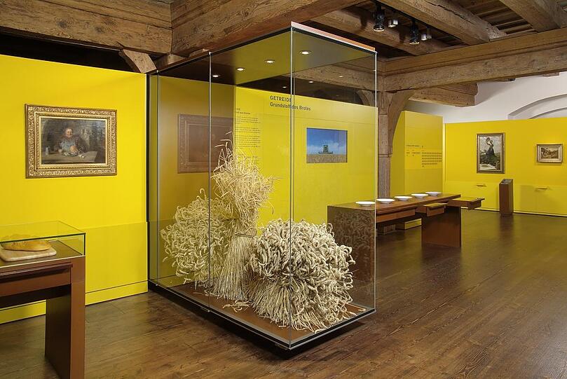 Blick ins Brotmuseum in Ulm.