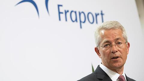 Der Vorstandsvorsitzende der Fraport AG, Stefan Schulte.
