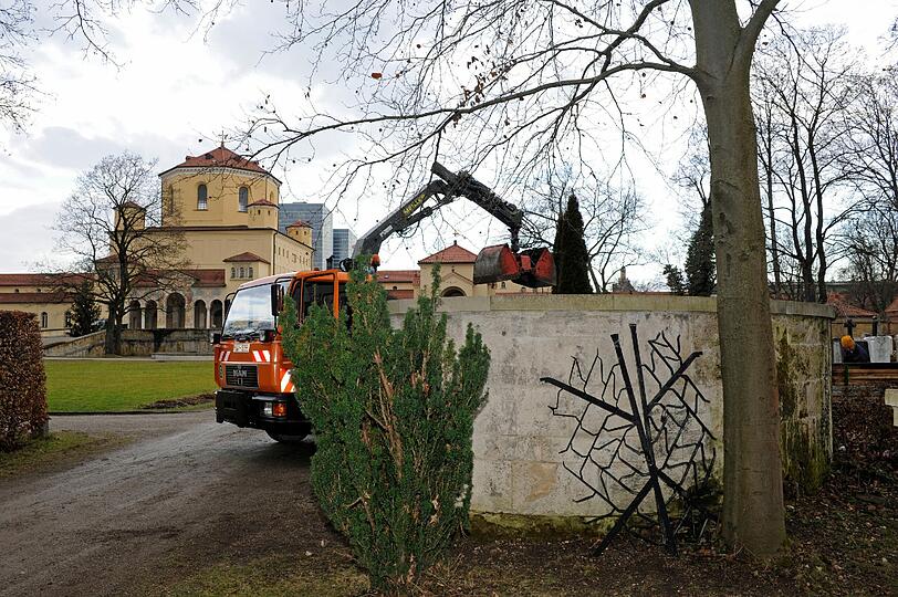 Der Münchner Nordfriedhof: Hier findet Jopie Heesters seine letzte Ruhe.