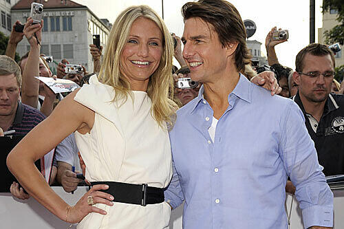 Cameron Diaz und Tom Cruise stellten am Mittwoch ihren neuen Film "Knight an Day" in München vor