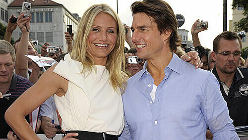 Cameron Diaz und Tom Cruise stellten am Mittwoch ihren neuen Film "Knight an Day" in München vor Cameron Diaz und Tom Cruise stellten am Mittwoch ihren neuen Film "Knight an Day" in München vor