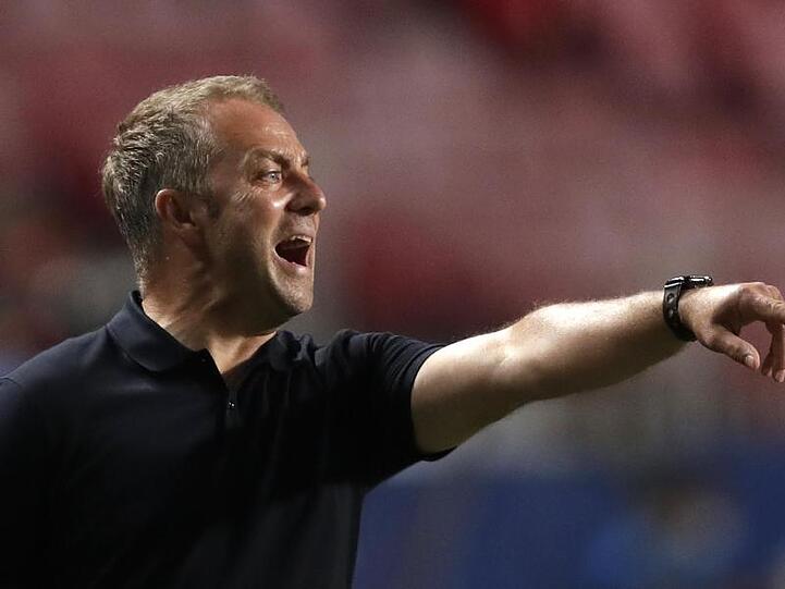 Bayerns Trainer Hansi Flick. Foto: Manu Fernandez/AP Pool/dpa