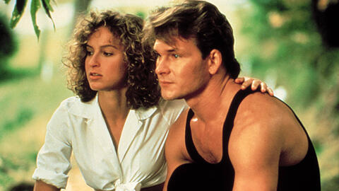 Durch den Film "Dirty Dancing" wurde Jennifer Grey an der Seite von Patrick Swayze (r.) 1987 weltweit bekannt.