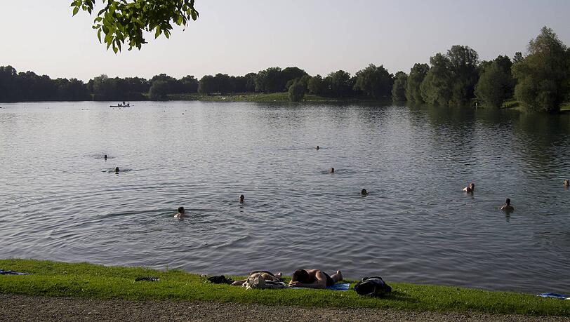 Vom Baden im Heimstettener Seewird derzeit abgeraten. Vom Baden im Heimstettener Seewird derzeit abgeraten.