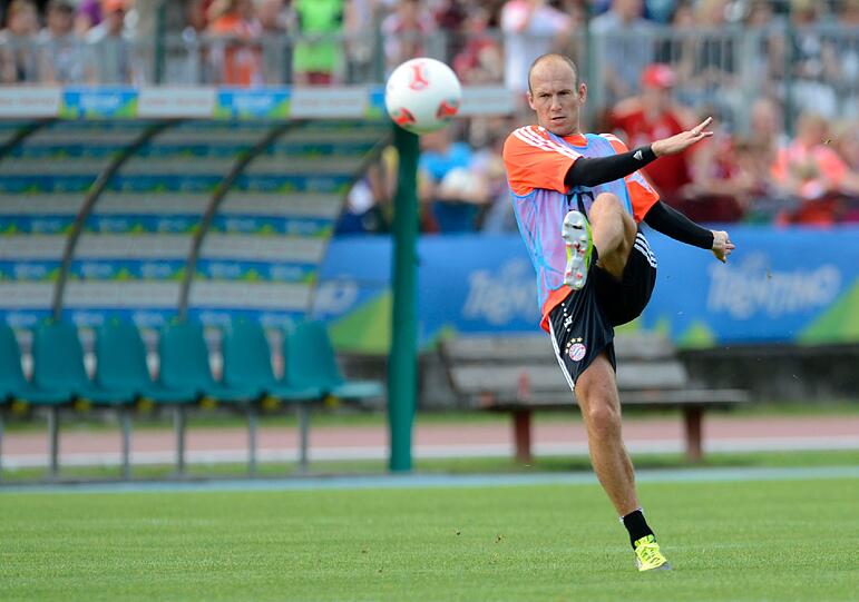 Der FC Bayern im Trentino - Bilder aus dem Trainingslager.