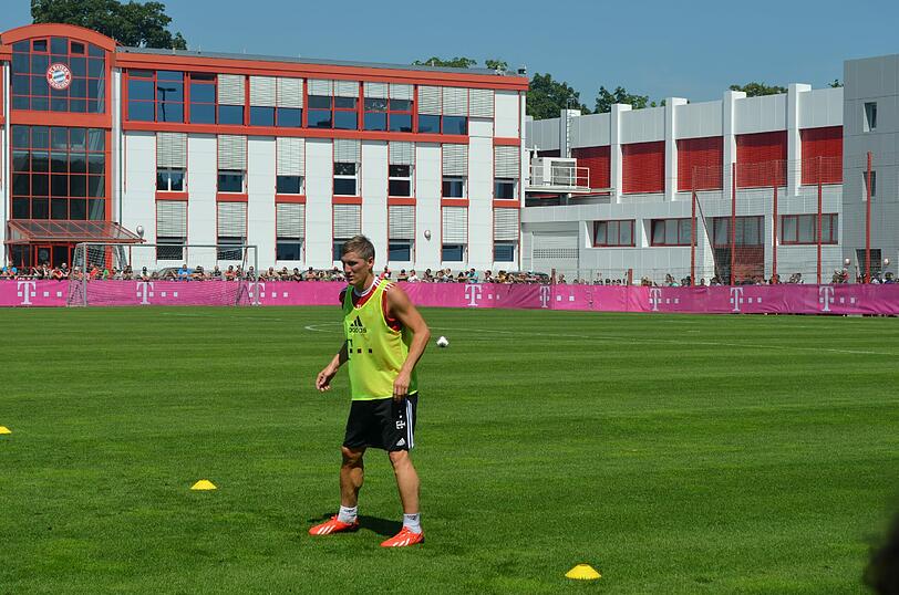 Die weiteren Bilder vom Mittwochstraining an der Säbener Straße.