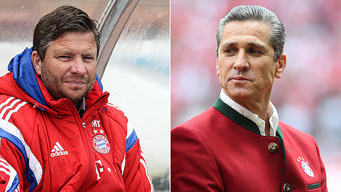 Neue Brötchengeber: Michael Tarnat (links) und Jorginho.