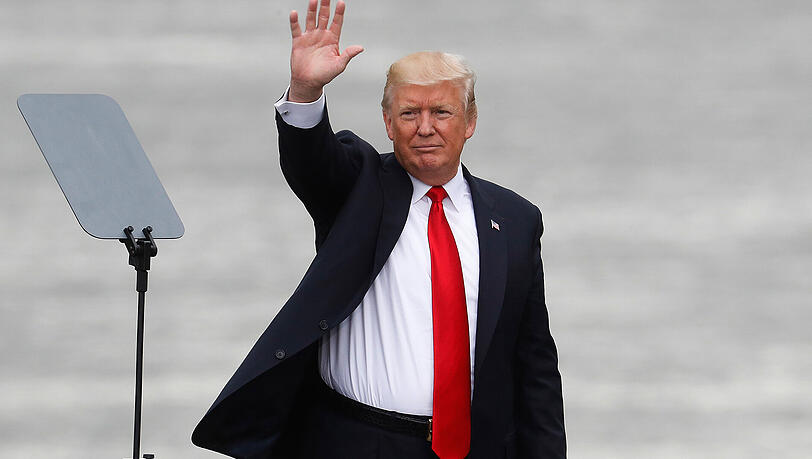 Donald Trump wird während des G20-Gipfels mehrere Tage in Hamburg wohnen. Donald Trump wird während des G20-Gipfels mehrere Tage in Hamburg wohnen.