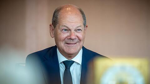 Bundeskanzler Olaf Scholz (SPD).