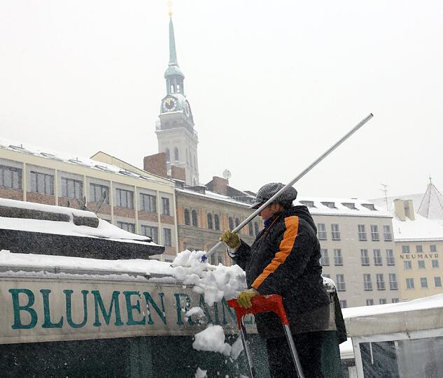 München in Winterhand - die Impressionen aus der Stadt