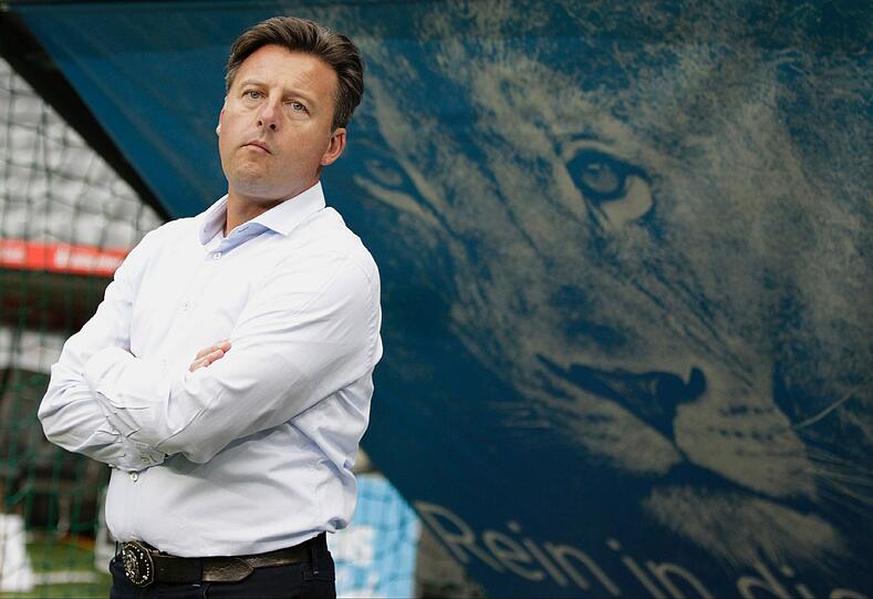 Noch-Trainer Kosta Runjaic.