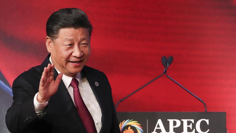 Chinas Präsident Xi Jinping hielt den USA gleich zum Auftakt in einer Rede vor, ein "egoistisches" Programm zu verfolgen. Chinas Präsident Xi Jinping hielt den USA gleich zum Auftakt in einer Rede vor, ein "egoistisches" Programm zu verfolgen.