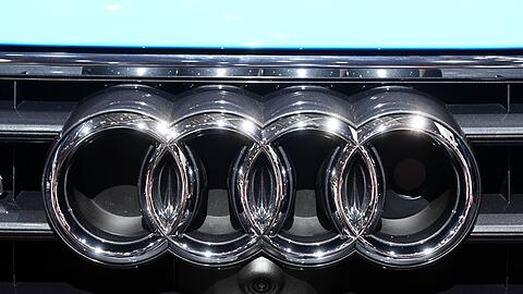 Ein Audi-Logo.