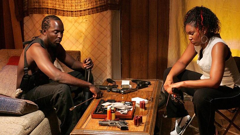 Michael K. Williams alias Omar Little aus "The Wire" ist 2021 gestorben. Michael K. Williams alias Omar Little aus "The Wire" ist 2021 gestorben.