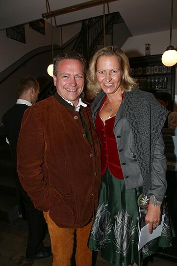 Alexandra Waldecker mit Ehemann Frank.