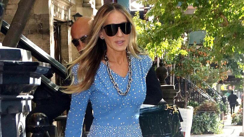 Sarah Jessica Parker in ihrem Hingucker-Kleid
