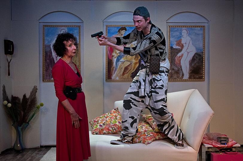 Christa Pillmann und Markus Beisl in "Der Enkeltrick".