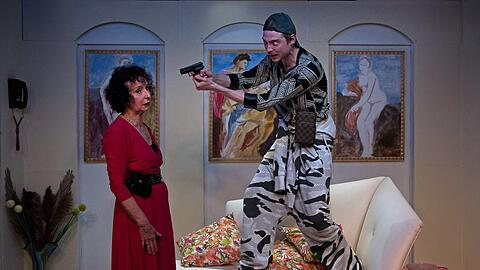 Christa Pillmann und Markus Beisl in "Der Enkeltrick".
