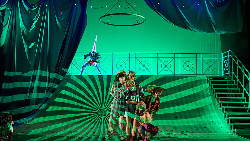 v.l.n.r.: Hardy Punzel, Finn Cosmo Faust, Annelie Straub, Janosch Fries, Michael Schr&ouml;der