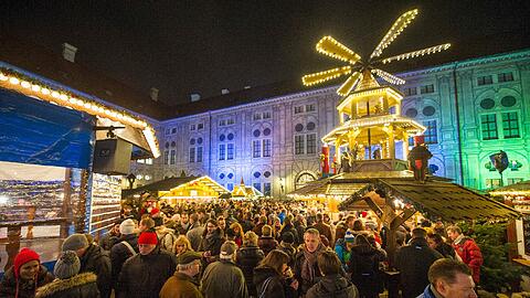 Der Weihnachtsmarkt an der Residenz