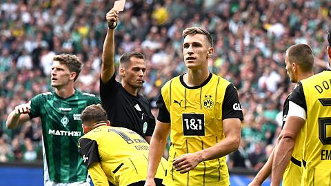 Sieht Gelb-Rot: Dortmunds Nationalspieler Nico Schlotterbeck