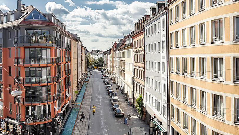 Idee aus 2015: In der Pestalozzistraße soll der Glockenbach fließen. Idee aus 2015: In der Pestalozzistraße soll der Glockenbach fließen.