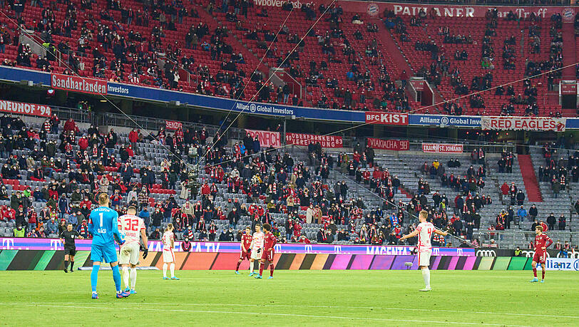 Am Samstag waren erstmals seit Ende November wieder Zuschauer in der Allianz Arena.